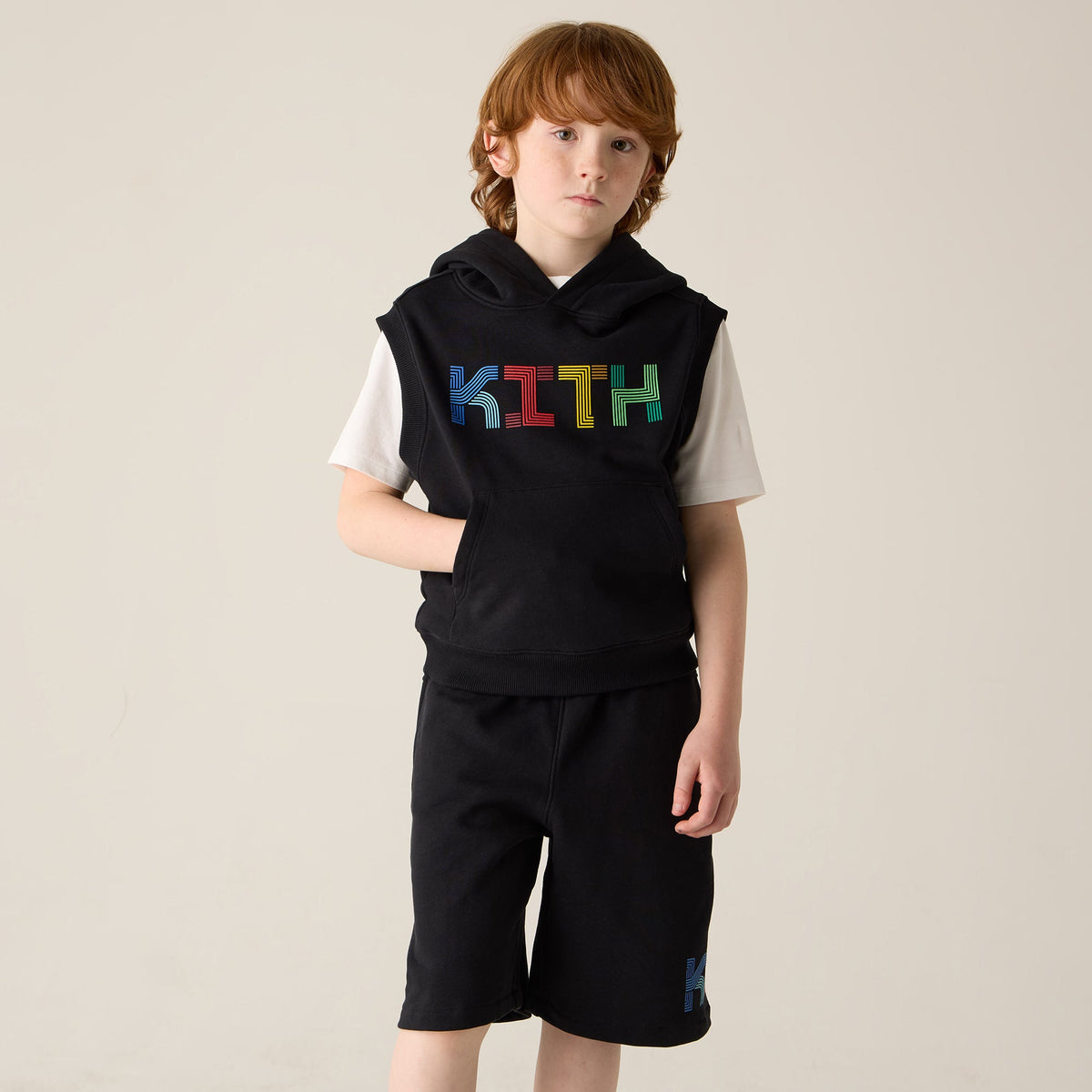 Kith Kids Pathways Nelson Short - Black | Kith
