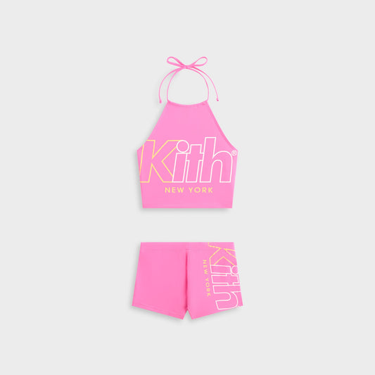 Kith Kids Tankini Swim Set - Peony | Kith