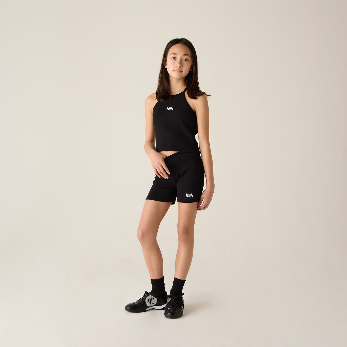 Kith Kids Thalia Top - Black | Kith