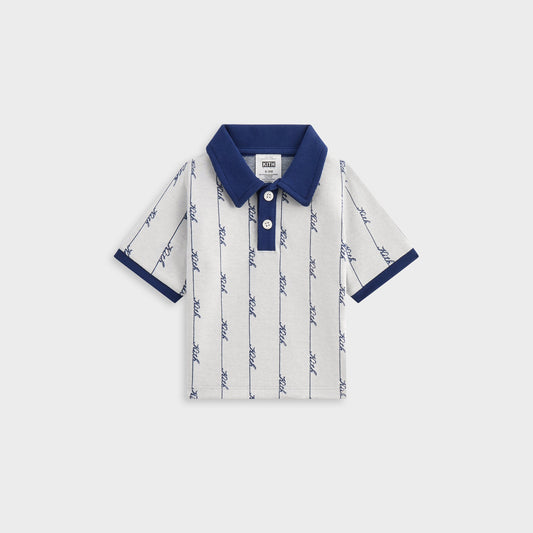 Kith Baby Script Knit Tilden Polo - Sandrift | Kith