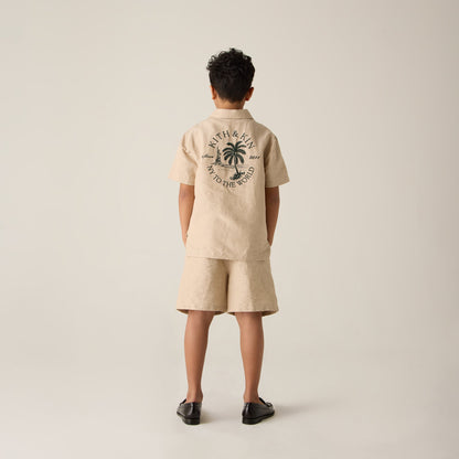 Kith Kids Belmont Utility Shirt - Canvas | Kith