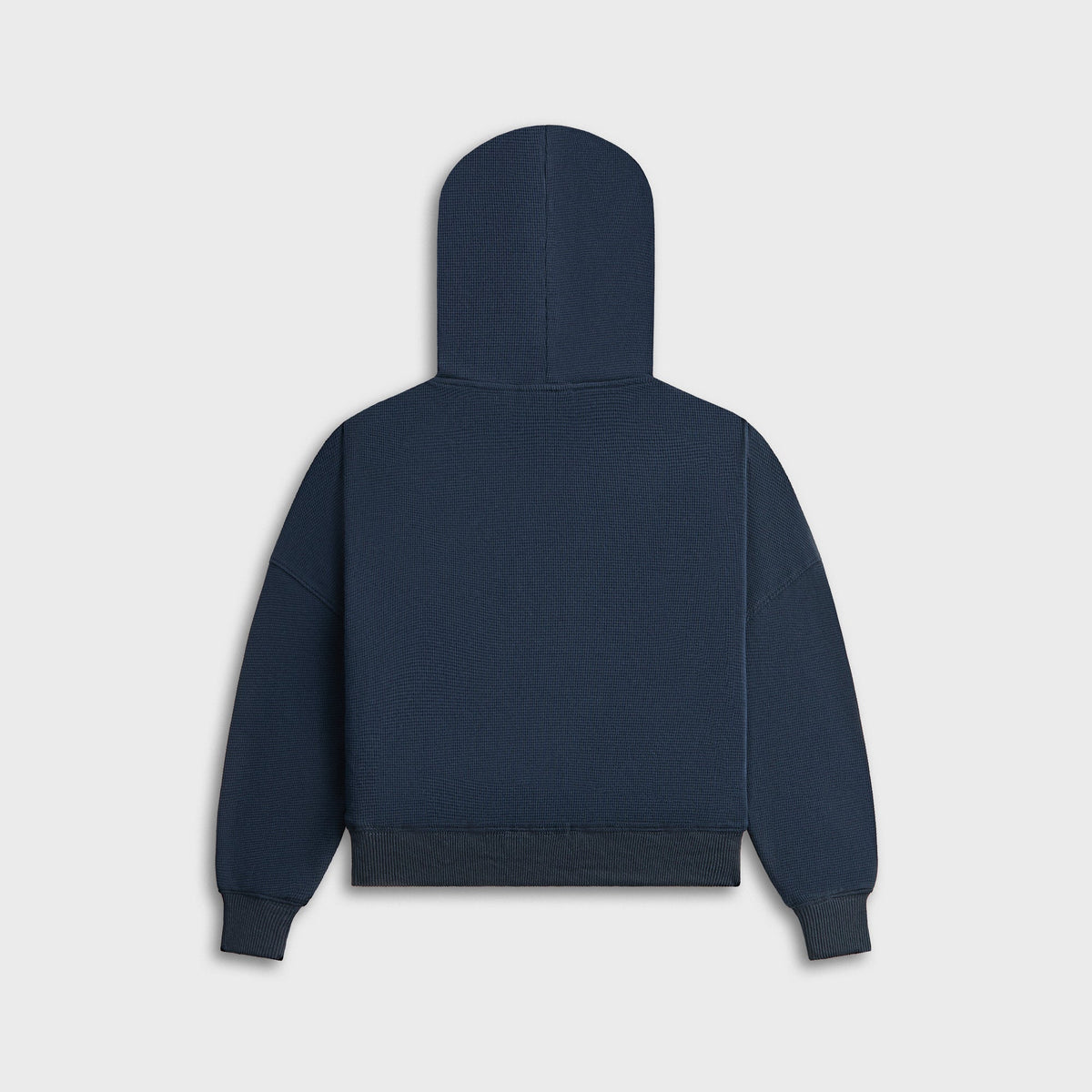 Kith Kids Waffle Nelson Quarter Zip Hoodie - Nocturnal | Kith