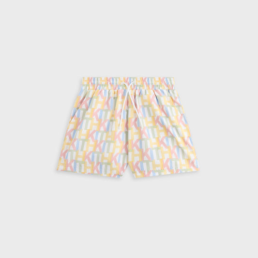 Kith Kids Monogram Kai Swim Trunk - Silk | Kith