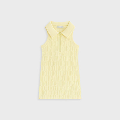 Kith Kids Monogram Terry Polo Dress - Ray | Kith