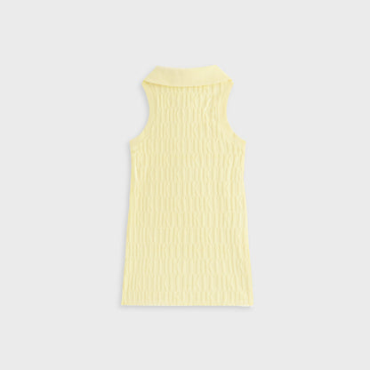Kith Kids Monogram Terry Polo Dress - Ray | Kith