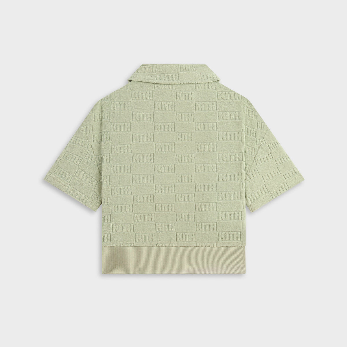 Kith Kids Monogram Pullover Terry Polo - Tranquility | Kith