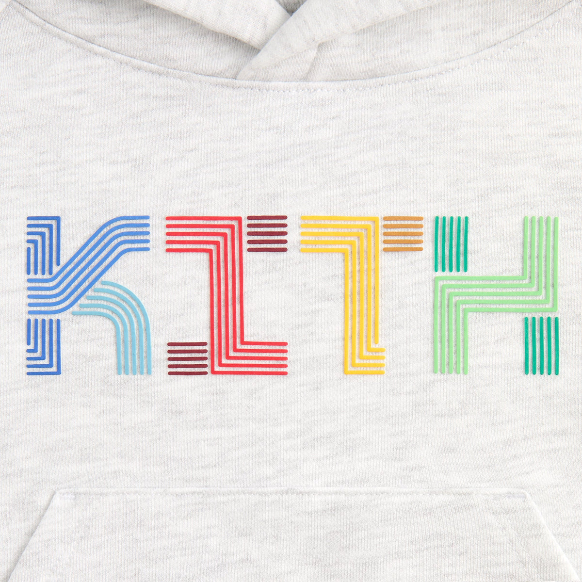 Kith Kids Pathways Sleeveless Hoodie - Light Heather Grey | Kith