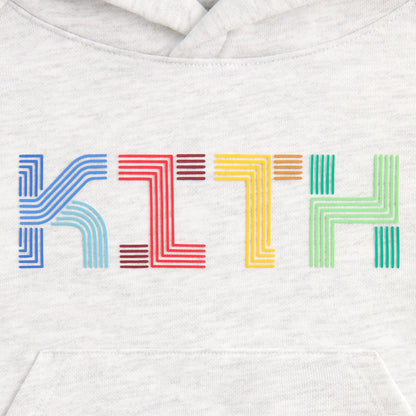 Kith Kids Pathways Sleeveless Hoodie - Light Heather Grey | Kith