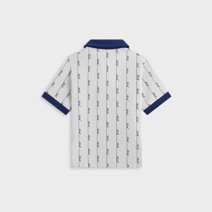 Kith Kids Script Knit Tilden Polo - Sandrift | Kith
