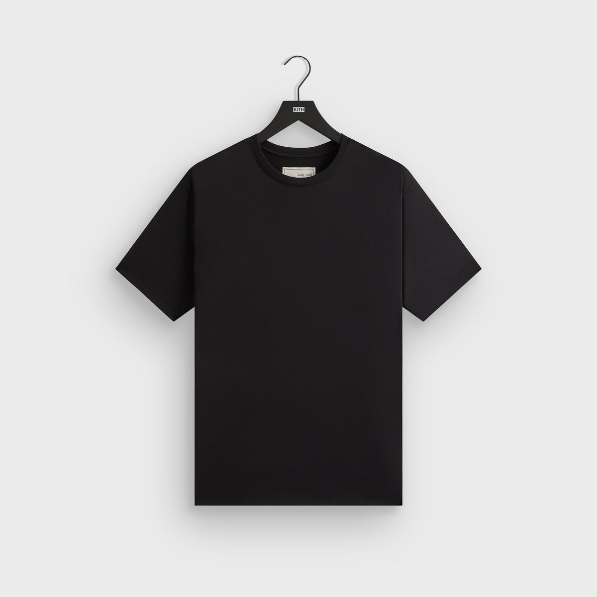 &Kin Pima Jersey Short Sleeve Heathrow Tee - Black | Kith