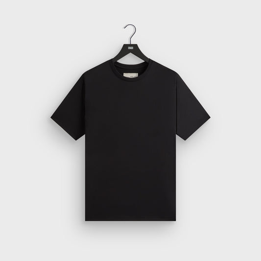 &Kin Pima Jersey Short Sleeve Heathrow Tee - Black | Kith