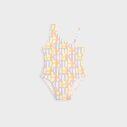 Kith Baby Monogram Gemma One-Piece Swimsuit - Silk | Kith