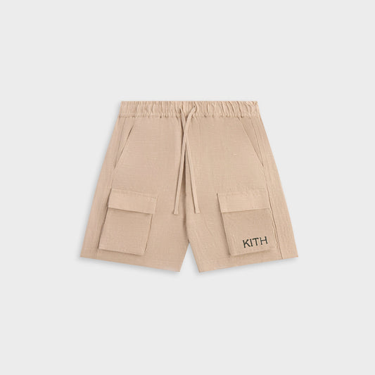 Kith Kids Belmont Cargo Short - Canvas | Kith