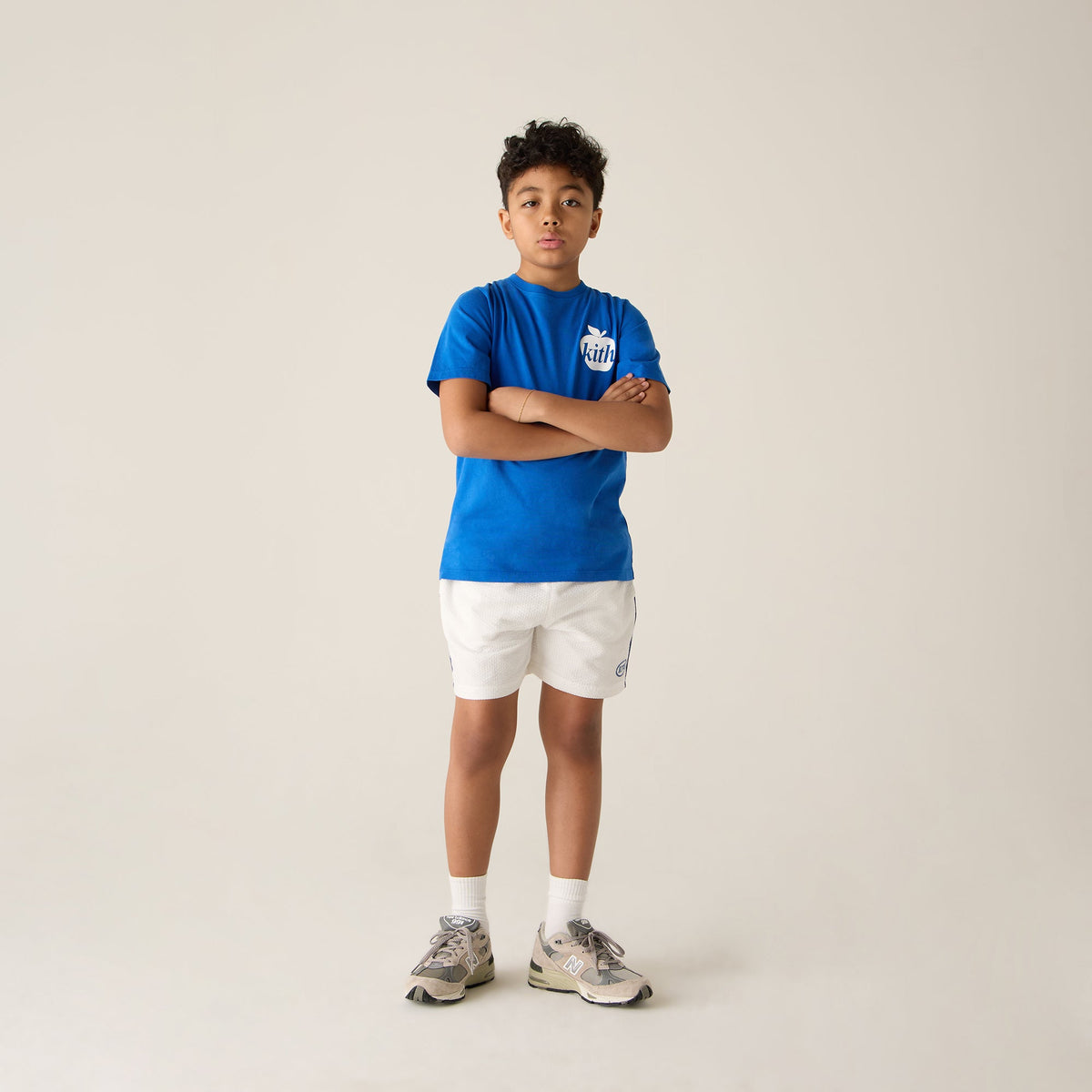 Kith Kids Vintage Apple Tee - Royal | Kith