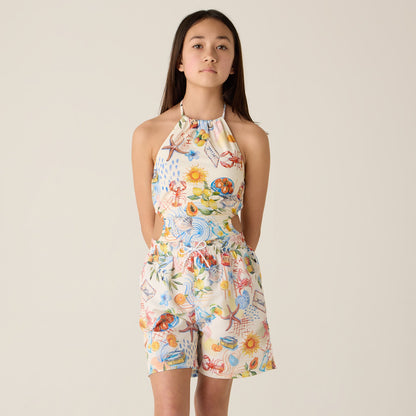 Kith Kids Summer Picnic Thompson Camp Short - Sandrift | Kith
