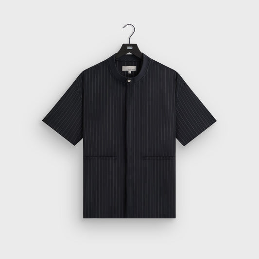 &Kin Tropical Wool Casper Shirt - Admiral | Kith