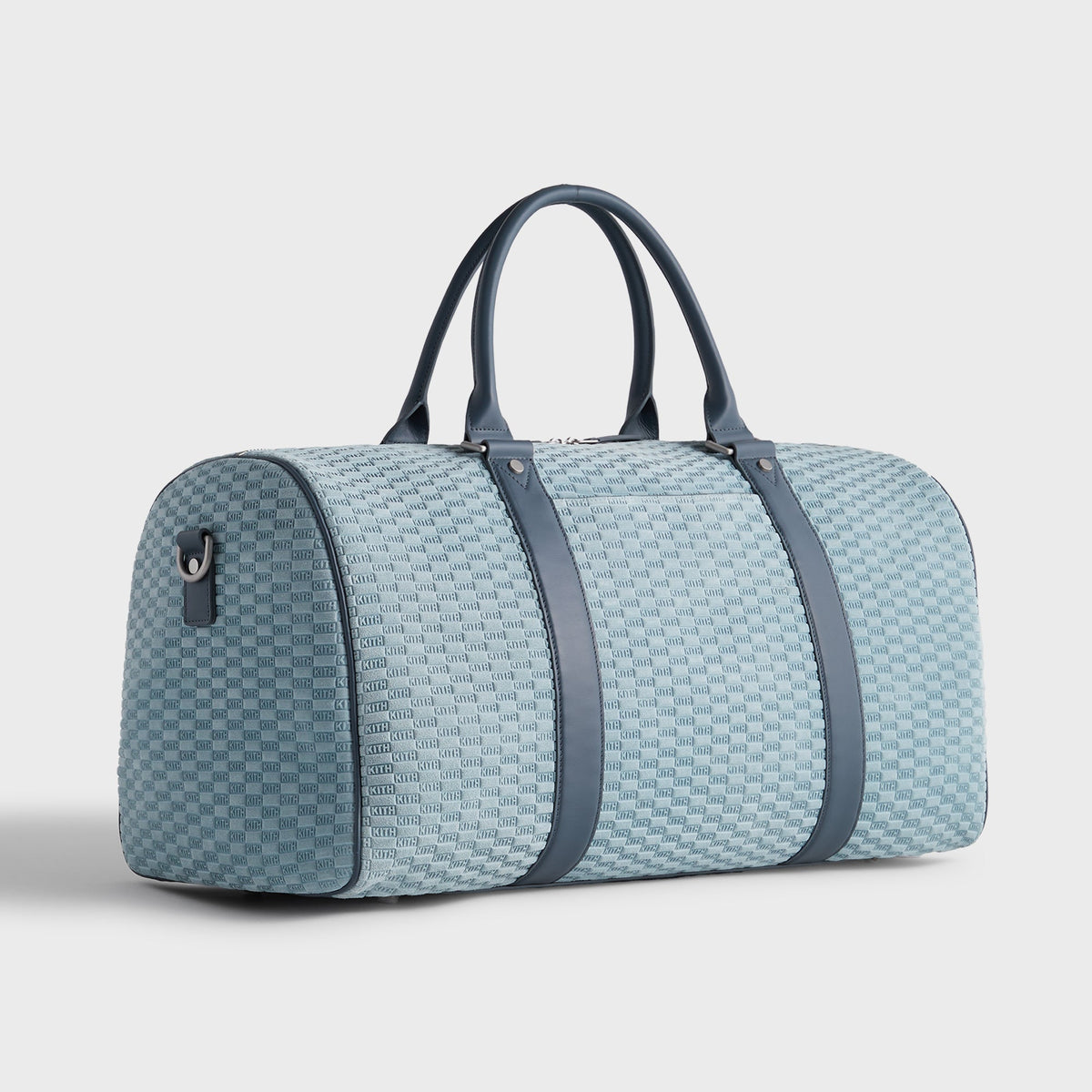 Kith Monogram Suede Duffle Bag - Mist | Kith