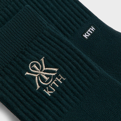 Kith 3-Pack Crest Mid Crew Socks - Multi | Kith
