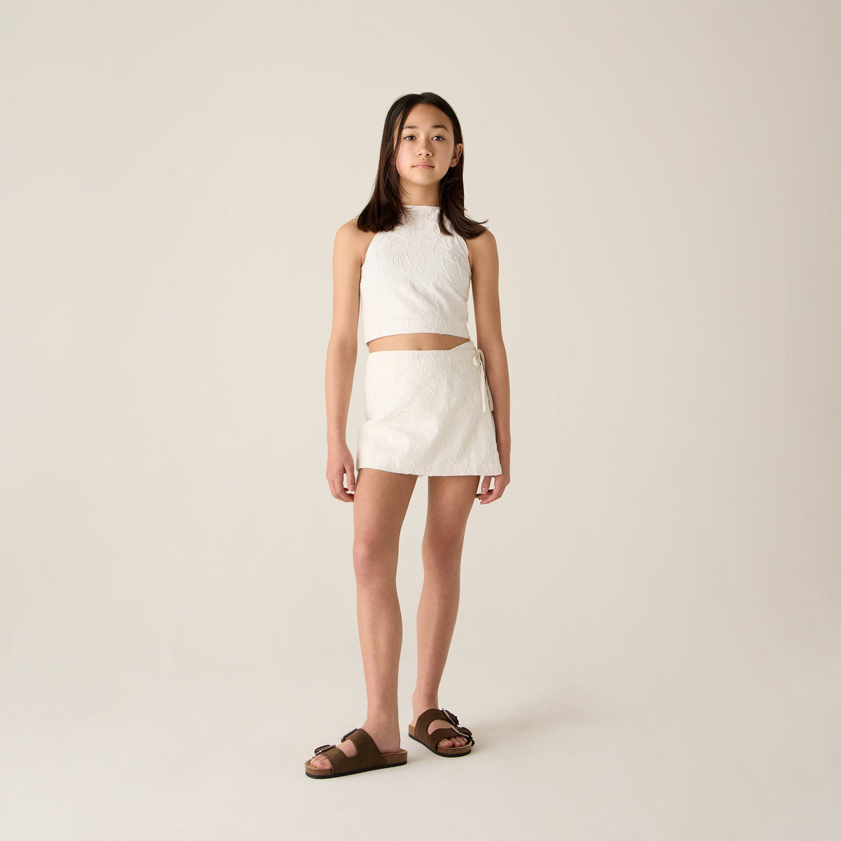 Kith Kids Iris Skort - Sandrift | Kith