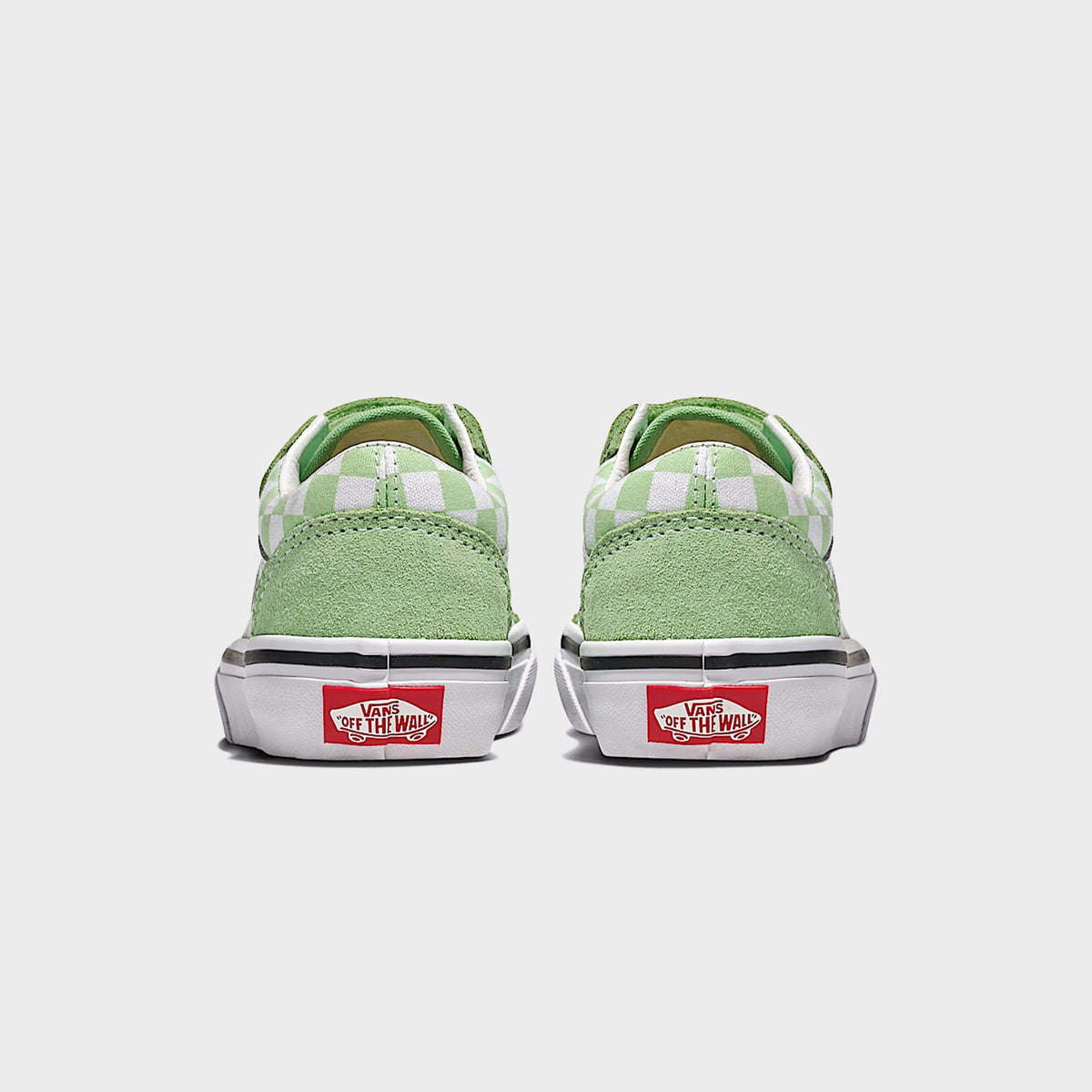 VANS GS Old Skool V Checkerboard - Pistachio Green | Kith
