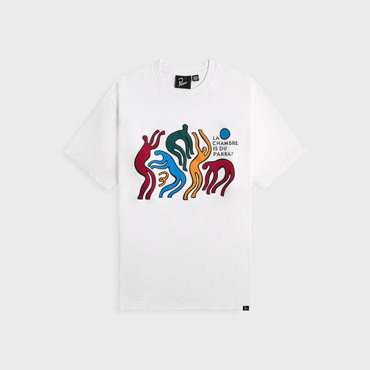 by Parra La Chambre Nuit Tee - White | Kith