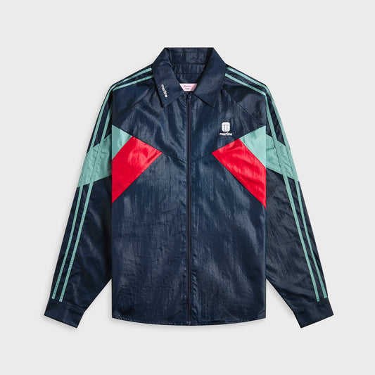 Martine Rose Shirt Track Jacket - Blue Navy | Kith