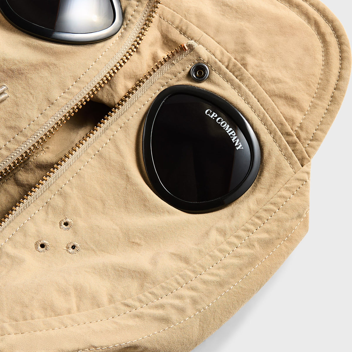 Junya Watanabe Man x C.P. Company Goggle Parka - Beige | Kith