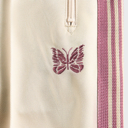 Needles Track Pant Poly Smooth - Ivory | Kith