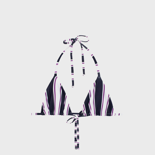 Mikoh Ischia Minimalist Triangle Top - Cabana Stripe | Kith