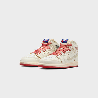 Jordan PS Air Jordan 1 Retro High OG - Sail / Cinnabar / Light Bone | Kith