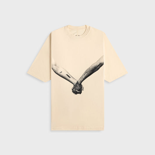 Rick Owens Tee Jumbo - Natural Black | Kith