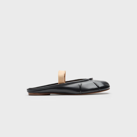 Maison Margiela Tabi Ballerina Mule Elastic Band - Black | Kith