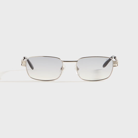 Vintage Frames Dime 24KT - White Gold / Charcoal Gradient | Kith