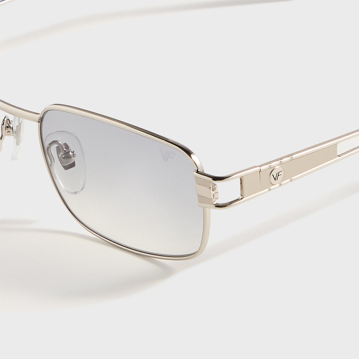 Vintage Frames Dime 24KT - White Gold / Charcoal Gradient | Kith