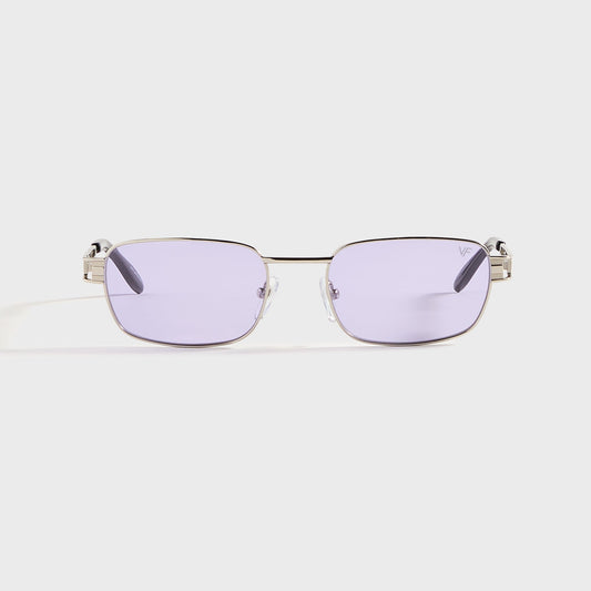 Vintage Frames Dime 24KT - White Gold / Deep Purple | Kith