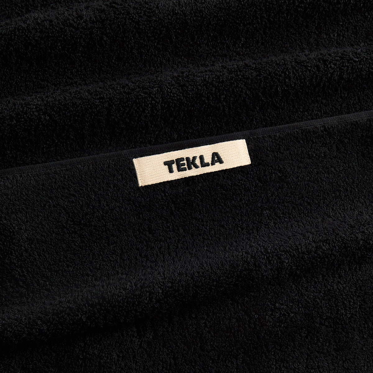 Tekla Bath Towel - Black | Kith