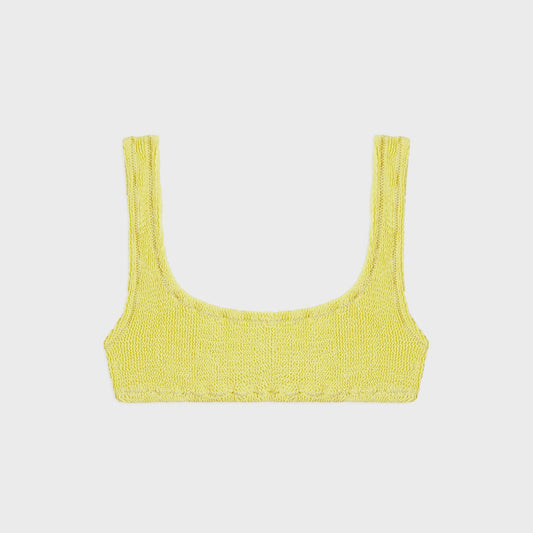 Reina Olga Ginny Bikini Top - Pastel Yellow | Kith