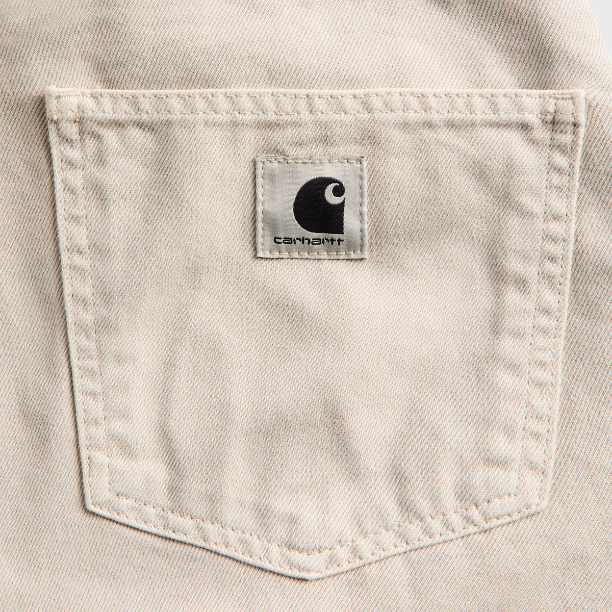 Carhartt WIP W Brandon Short - Fleur de Sel | Kith