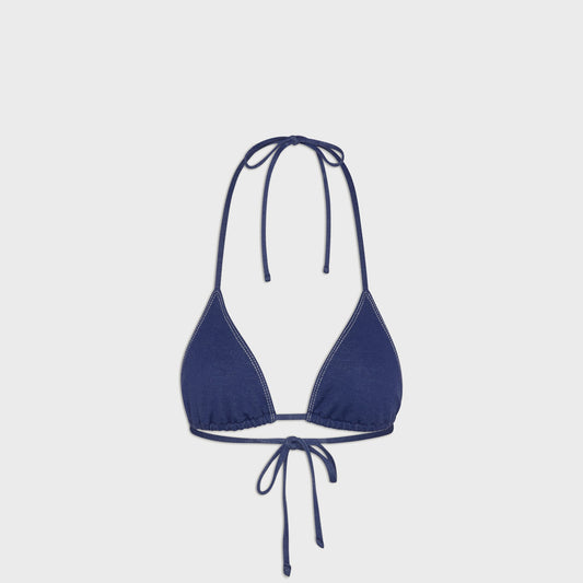 Frankies Bikinis x Bella Hadid Nick Denim Top - Summer Denim | Kith