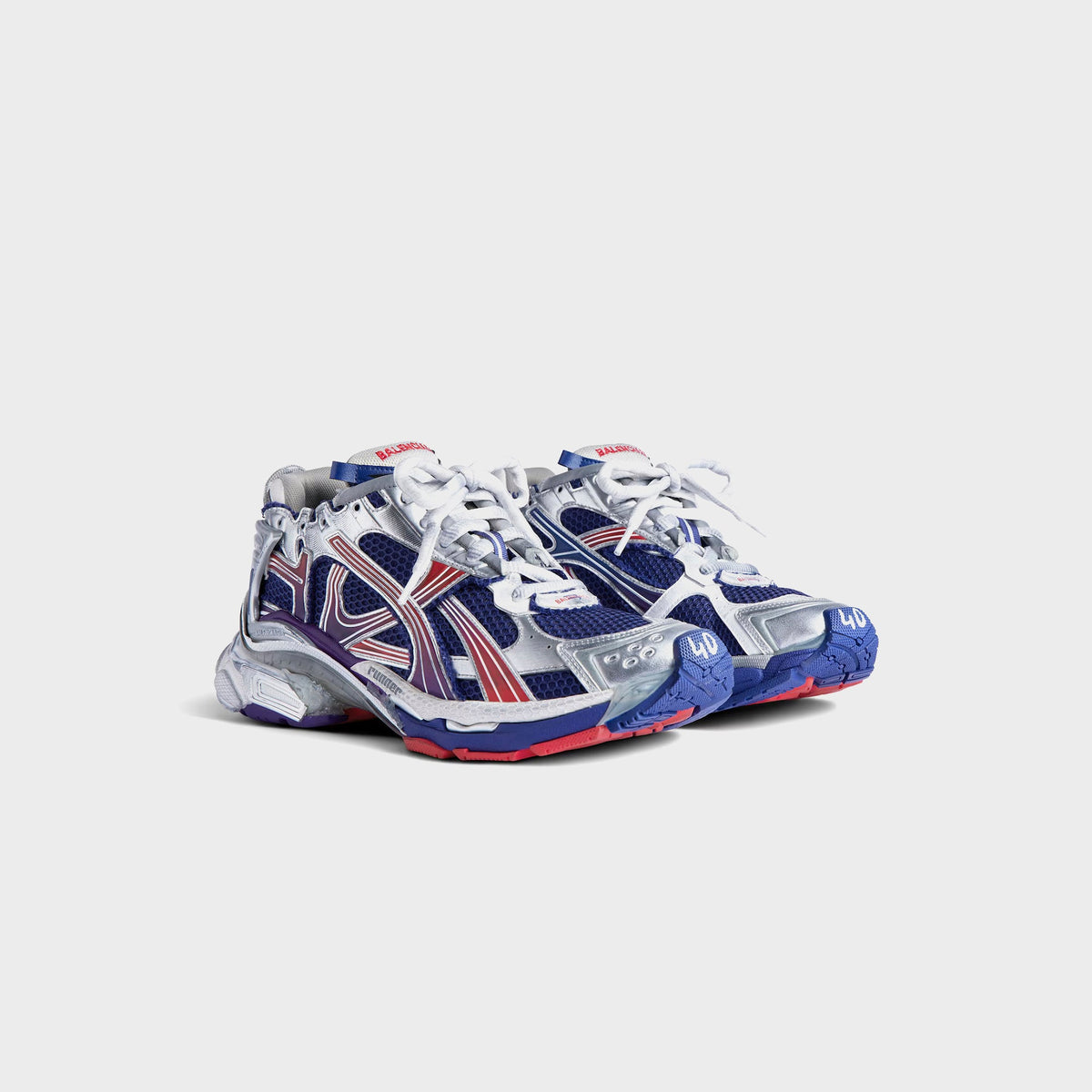 Balenciaga Runner Gradient - Navy / Red / Grey | Kith