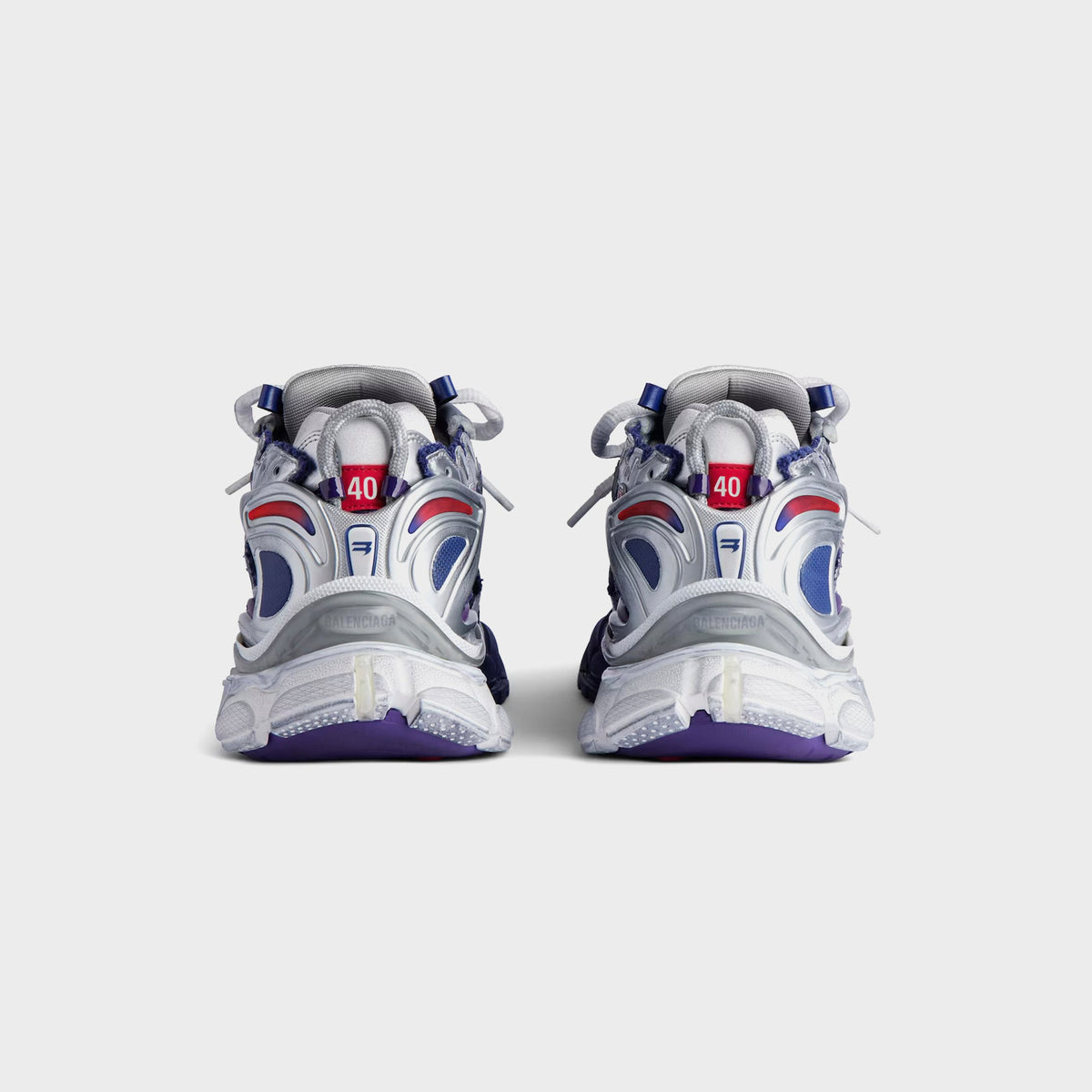 Balenciaga Runner Gradient - Navy / Red / Grey | Kith