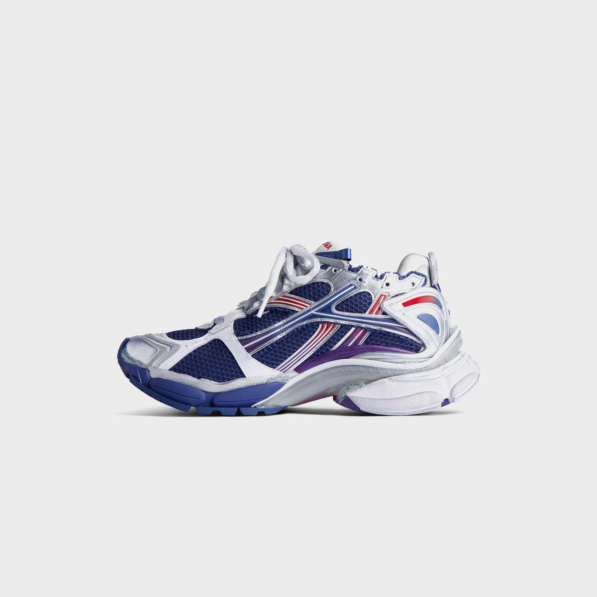 Balenciaga Runner Gradient - Navy / Red / Grey | Kith