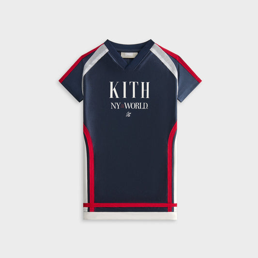 Kith Kids NY to the World Faille Fade Jersey Dress - Nocturnal | Kith