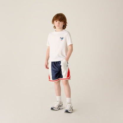 Kith Kids NY to the World Faille Curtis Short - Nocturnal | Kith