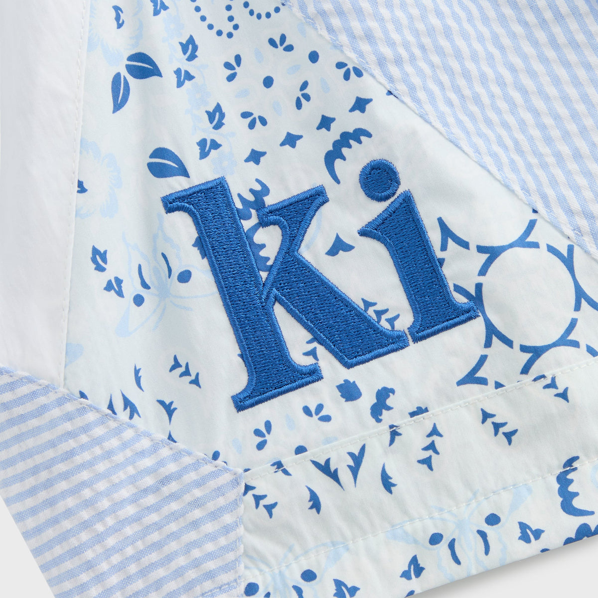 Kith Kids Patchwork Turbo Short - Larimar | Kith