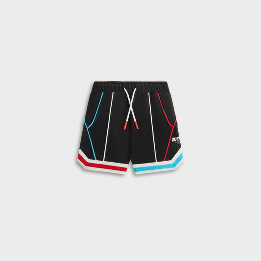 Kith Baby New York to the World Unisphere Faille Short - Black | Kith