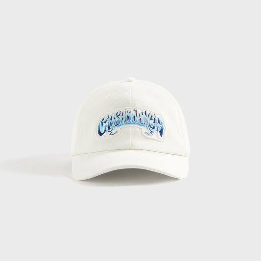Casablanca Blue Gradient Fade Logo Patch Cap - White | Kith