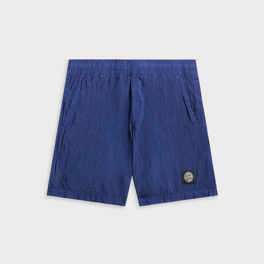 Stone Island Nylon Metal Swim Short - Bright Blue | Kith