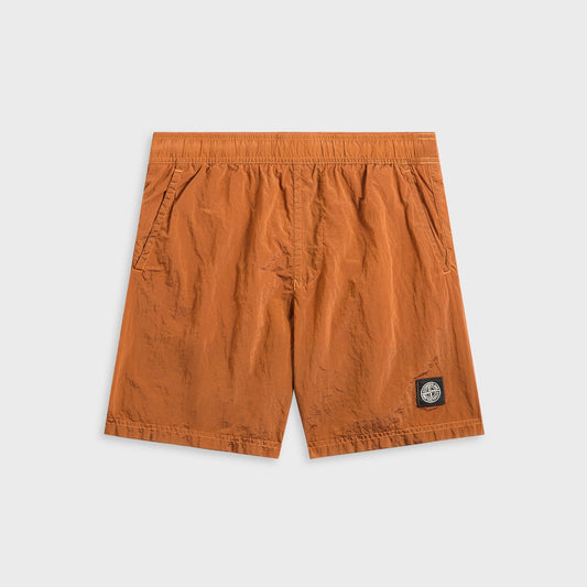 Stone Island Nylon Metal Swim Short - Arancio | Kith