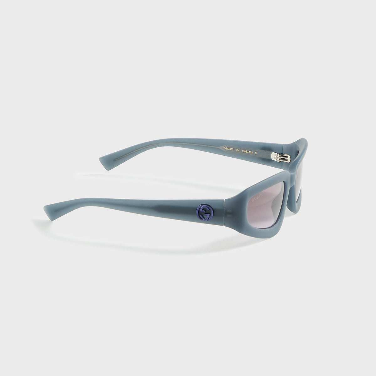 Gucci Rectangle Frames - Grey | Kith